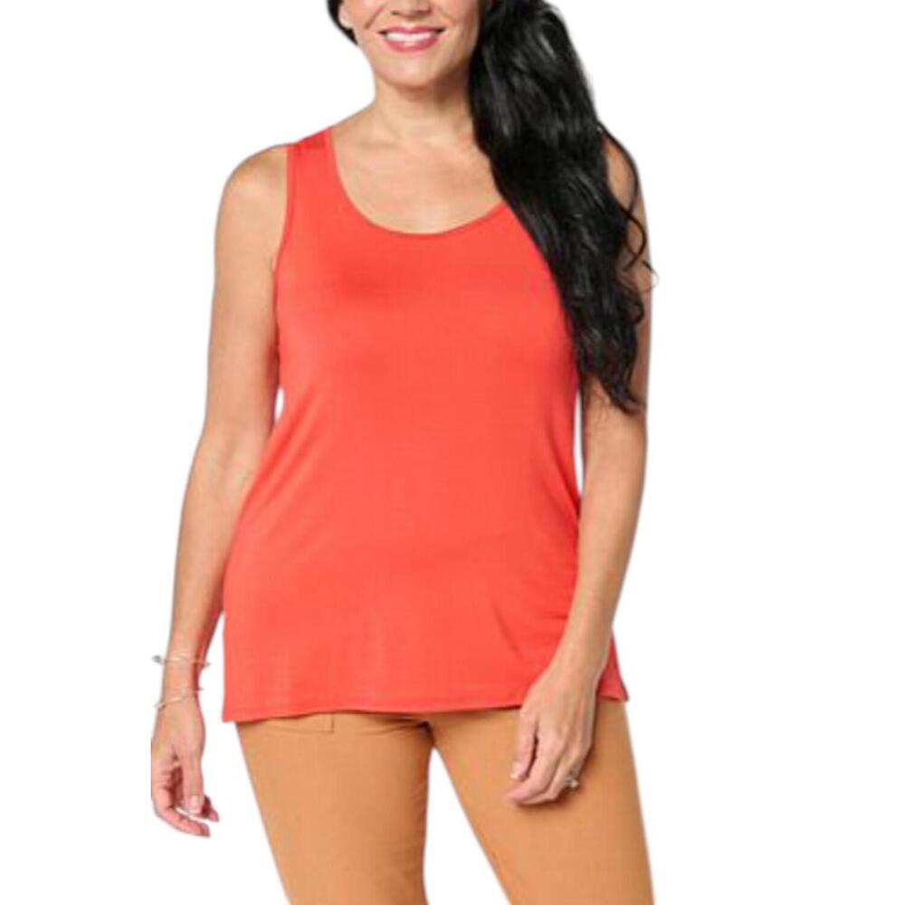 WynneLayers Women's Scoop Neck Tank Poppy - Regular